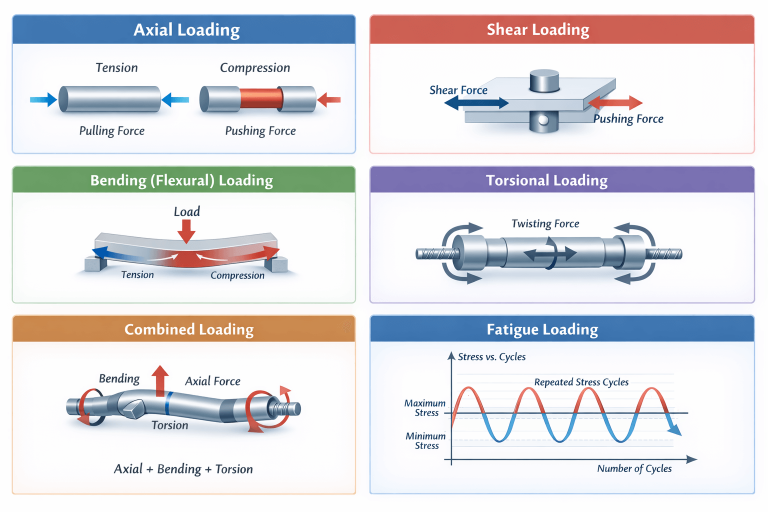 Types of Loading Conditions in Engineering